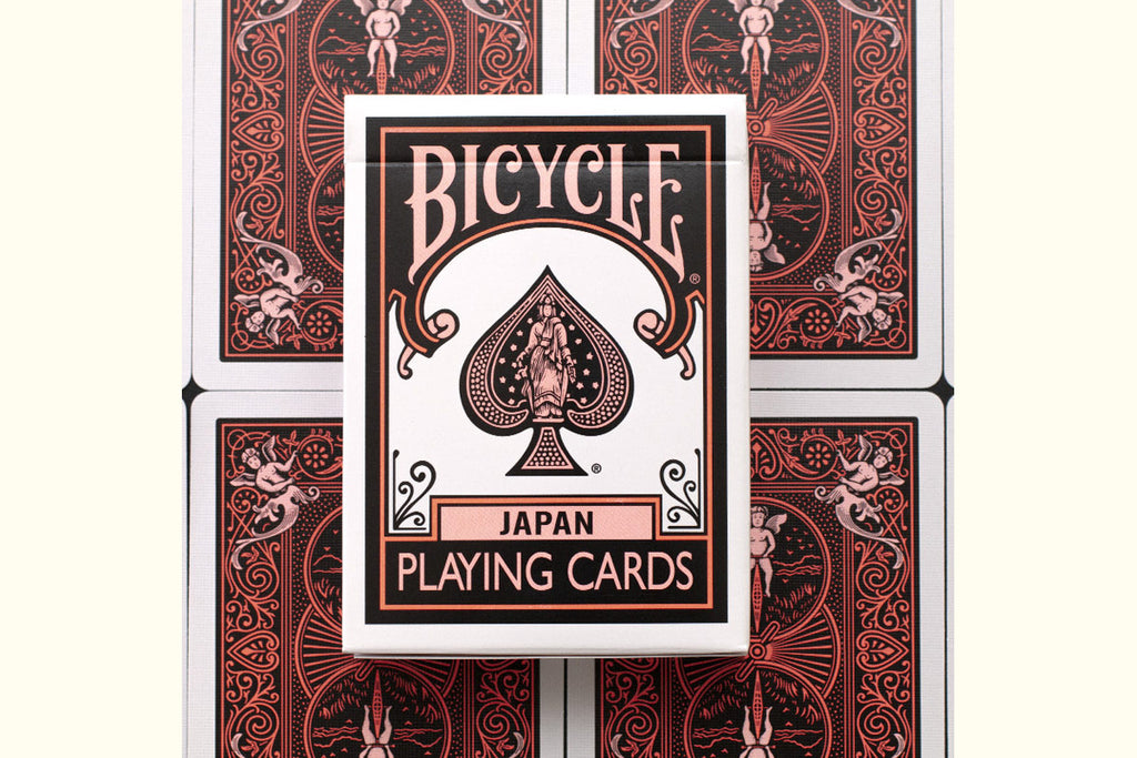 Bicycle Black Orange Playing Cards JAPAN