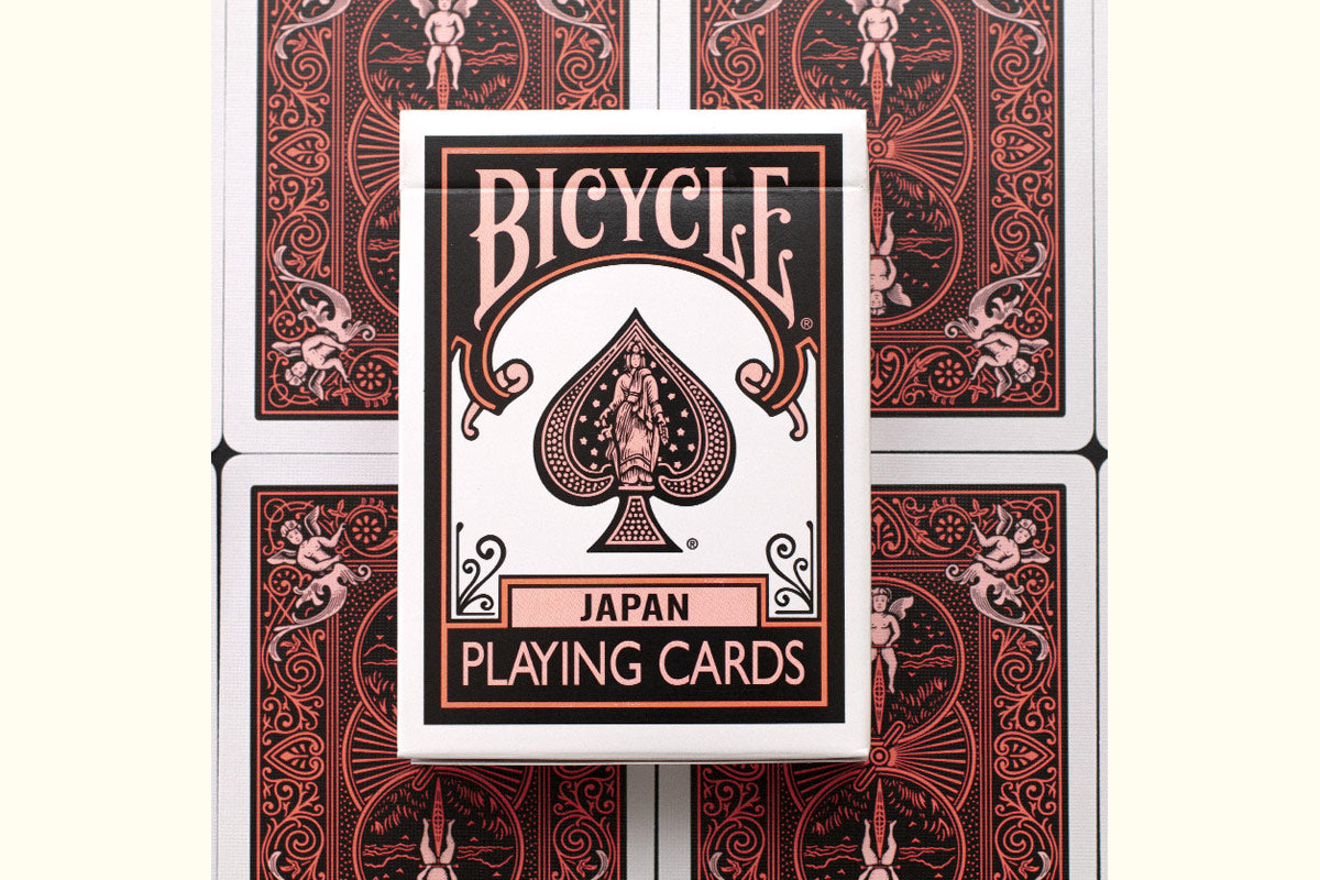 Bicycle Black Orange Playing Cards JAPAN