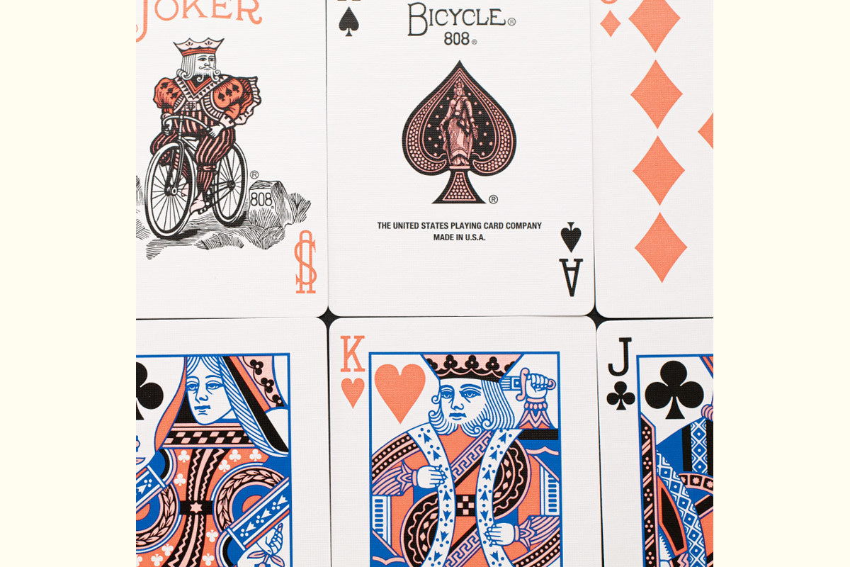Bicycle Black Orange Playing Cards JAPAN