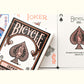Bicycle Black Orange Playing Cards JAPAN