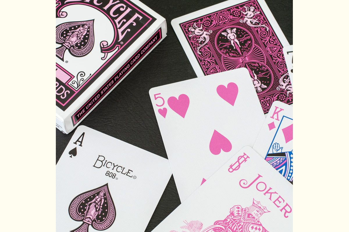 Bicycle Black Pink Playing Cards JAPAN