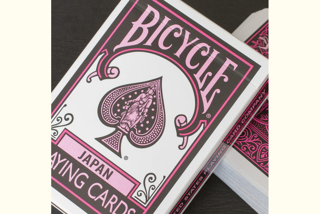Bicycle Black Pink Playing Cards JAPAN