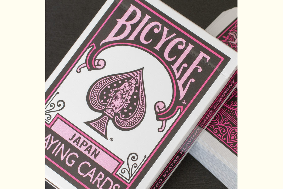 Bicycle Black Pink Playing Cards JAPAN