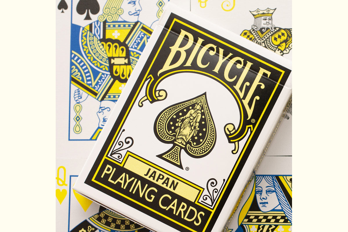 Bicycle Black Yellow Playing Cards JAPAN