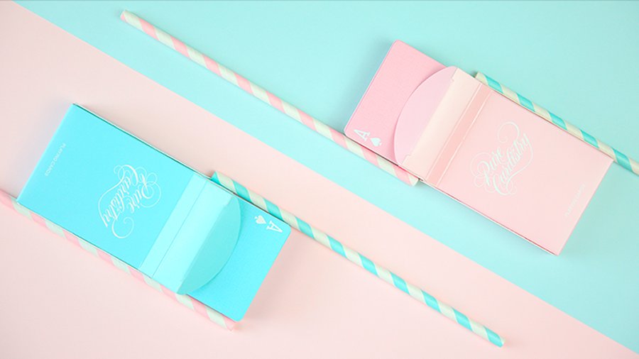 Pure Cardistry (Pink) Playing Cards