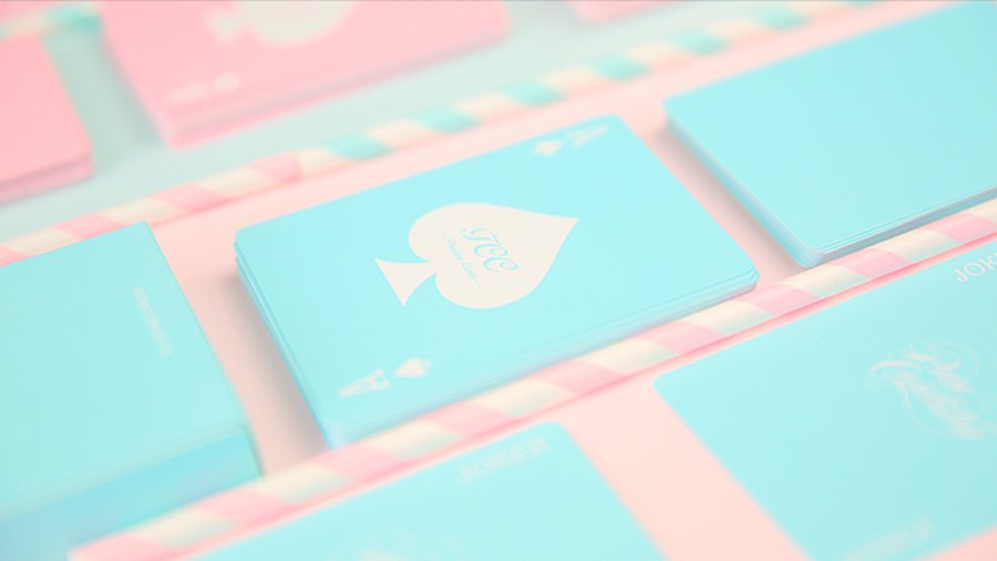 Pure Cardistry (Pink) Playing Cards