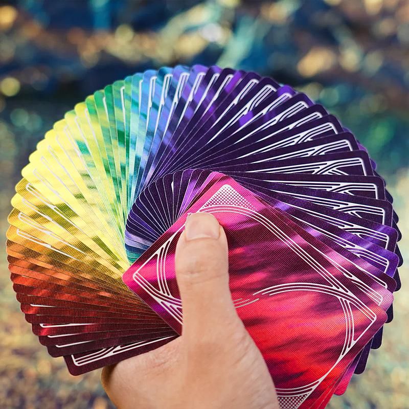 Rainbow HOLO Playing Cards by TCC Fashion