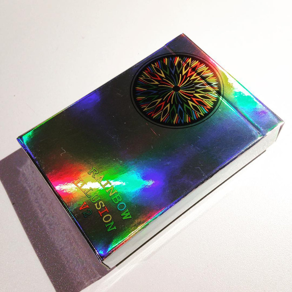 Rainbow Illusion Metallic Playing Cards V2