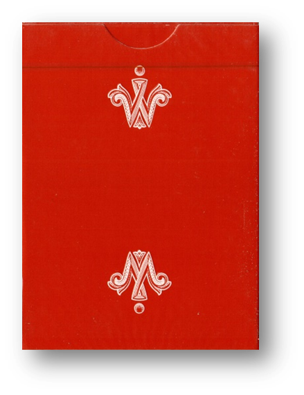 Gamesters Playing Cards Red