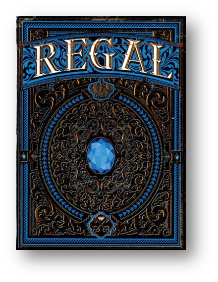 Regal Blue Playing Cards