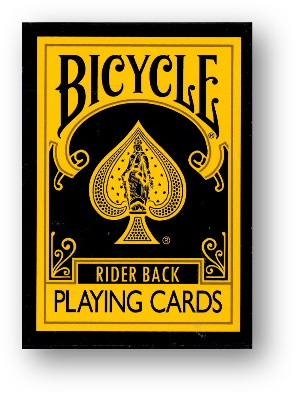 Bicycle Reverse (Yellow & Black)