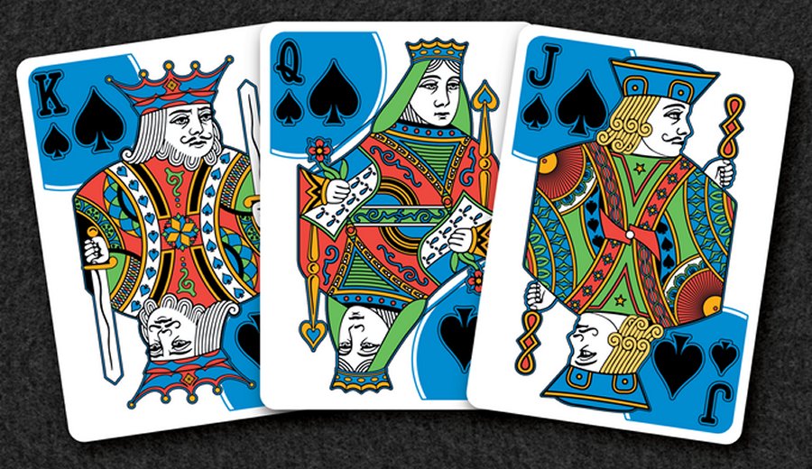 Rainbow Illusion Metallic Playing Cards V2