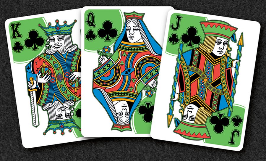 Rainbow Illusion Metallic Playing Cards V2