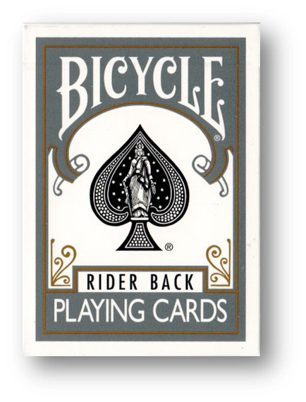 Bicycle Grey Playing Cards Poker Deck