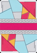 Red Stripe Poker Deck