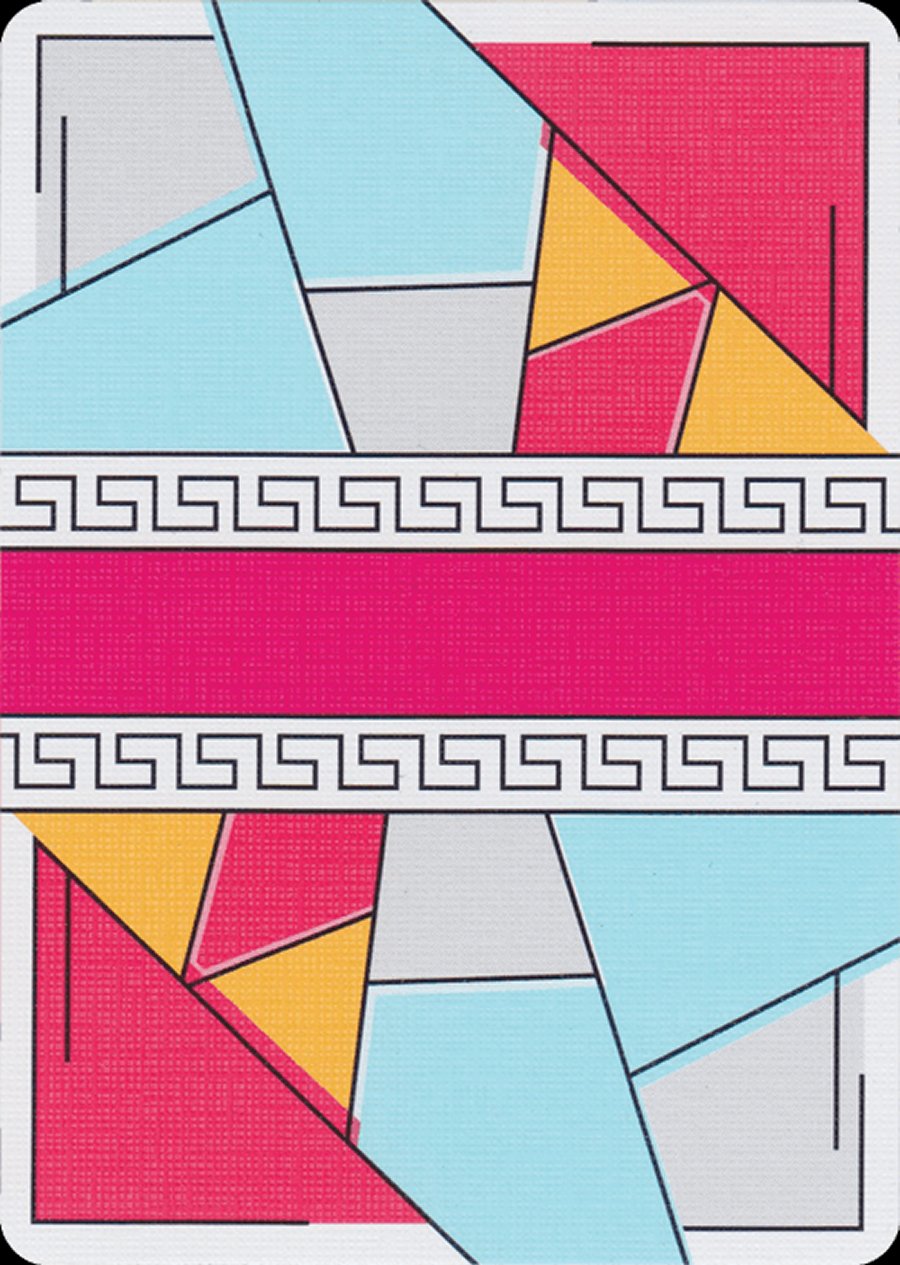 Red Stripe Poker Deck