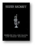 Silver Sackbut (Black) Playing Cards by Magic Square