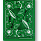 Soundboards V4 Green Edition Playing Cards by Riffle Shuffle