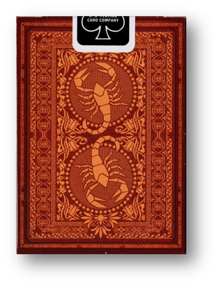 Bicycle Scorpion (Red) Playing Cards