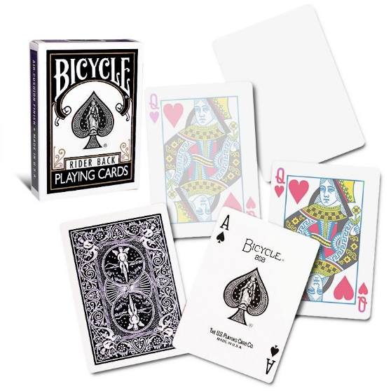 Bicycle Black Rider Back Deck