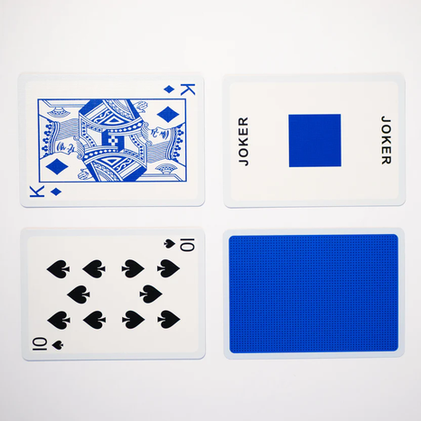 BLANKS Playing Cards  - Cobalt Blue