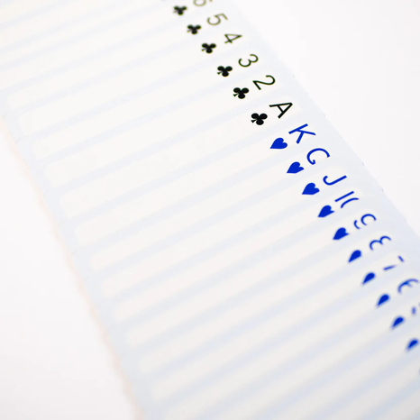 BLANKS Playing Cards  - Cobalt Blue