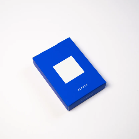 BLANKS Playing Cards  - Cobalt Blue