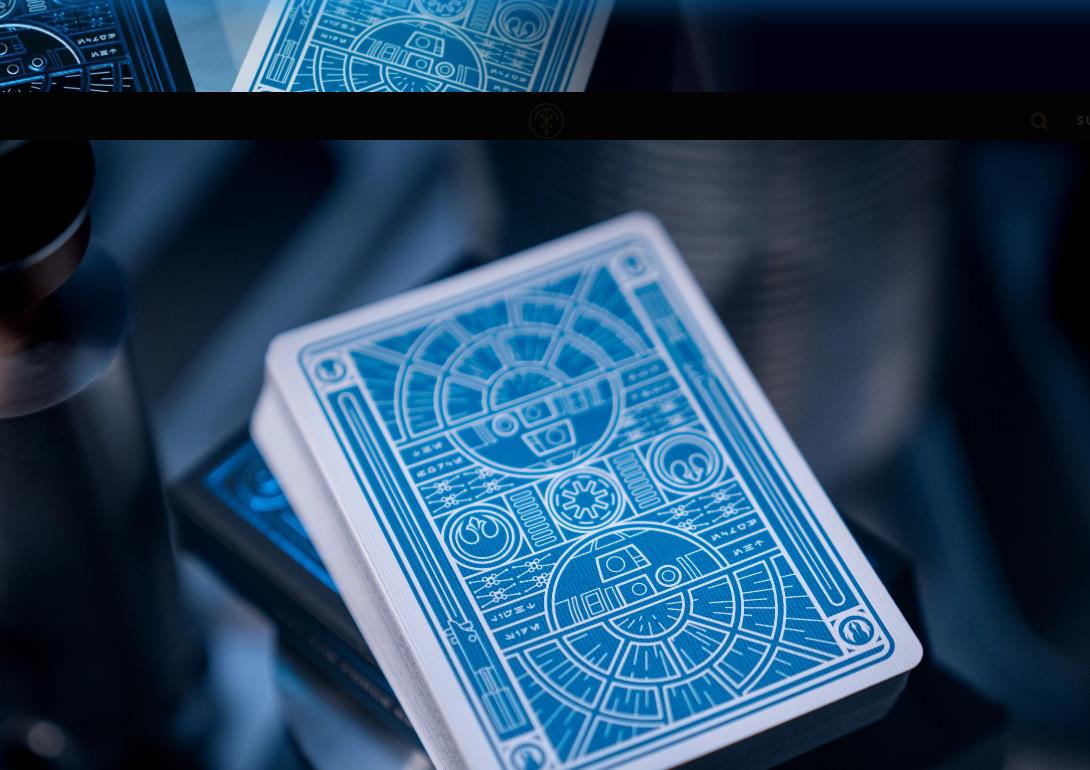Star Wars Playing Cards Blue