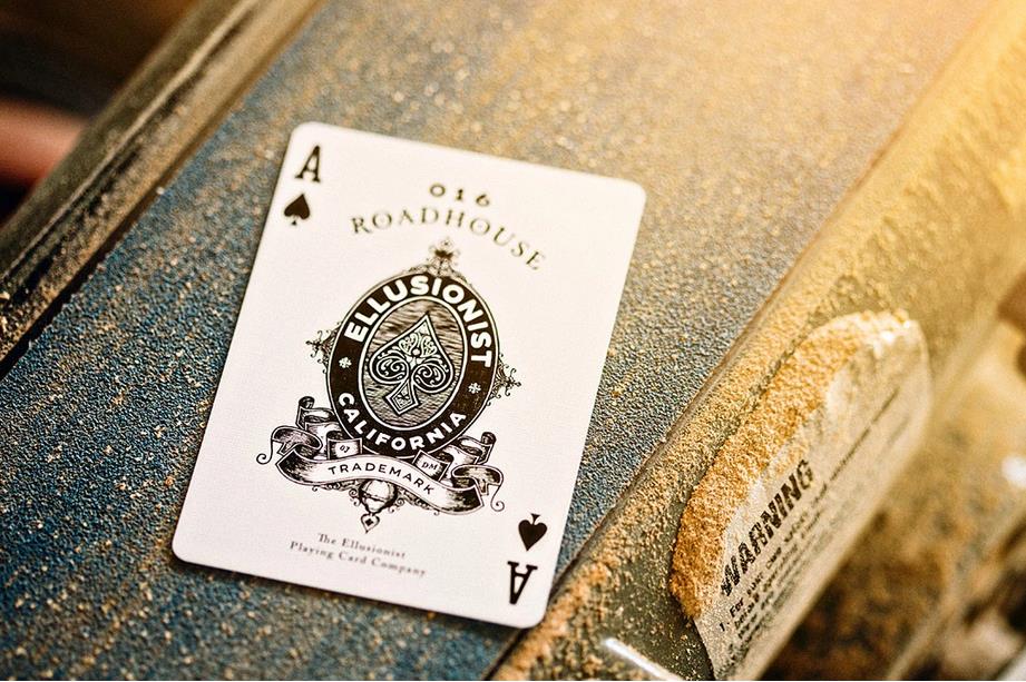 Roadhouse Red Poker Deck by Ellusionist