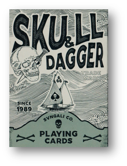 SVNGALI 06: Skull and Dagger Playing Cards