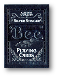 Bee Silver Stinger Playing Cards by USPCC