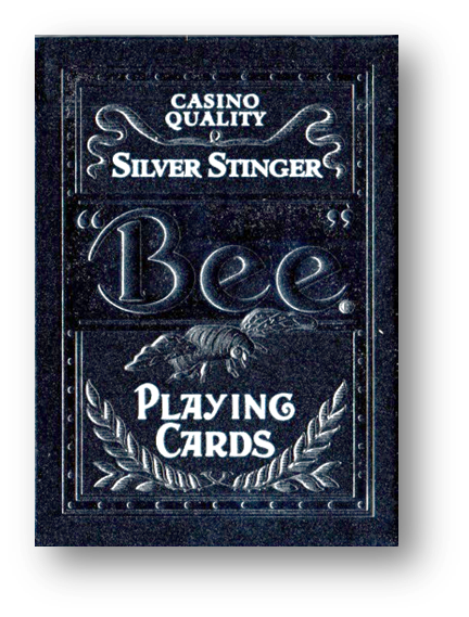 Bee Silver Stinger Playing Cards by USPCC