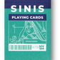 Sinis (Turquoise) Playing Cards by Marc Ventosa