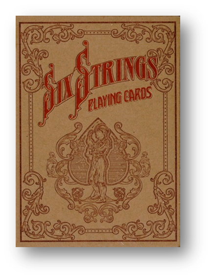 Playing Card String Limited Edition Six Strings Playing Cards – Spielkartenshop.com