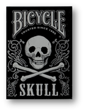 Bicycle Skull Metallic (Silver)
