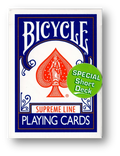 Bicycle - Supreme Line - Short Deck - Blue back