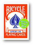 Bicycle - Supreme Line - Short Deck - Red back