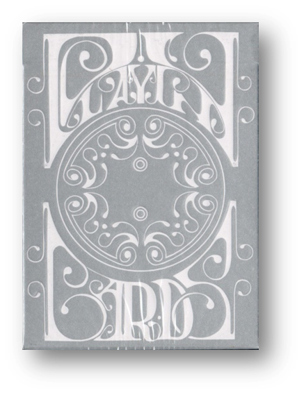 Smoke & Mirrors V8, Silver (Standard) Edition Playing Cards by Dan & Dave