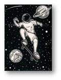 Space Pizza Playing Cards by Tara Studio