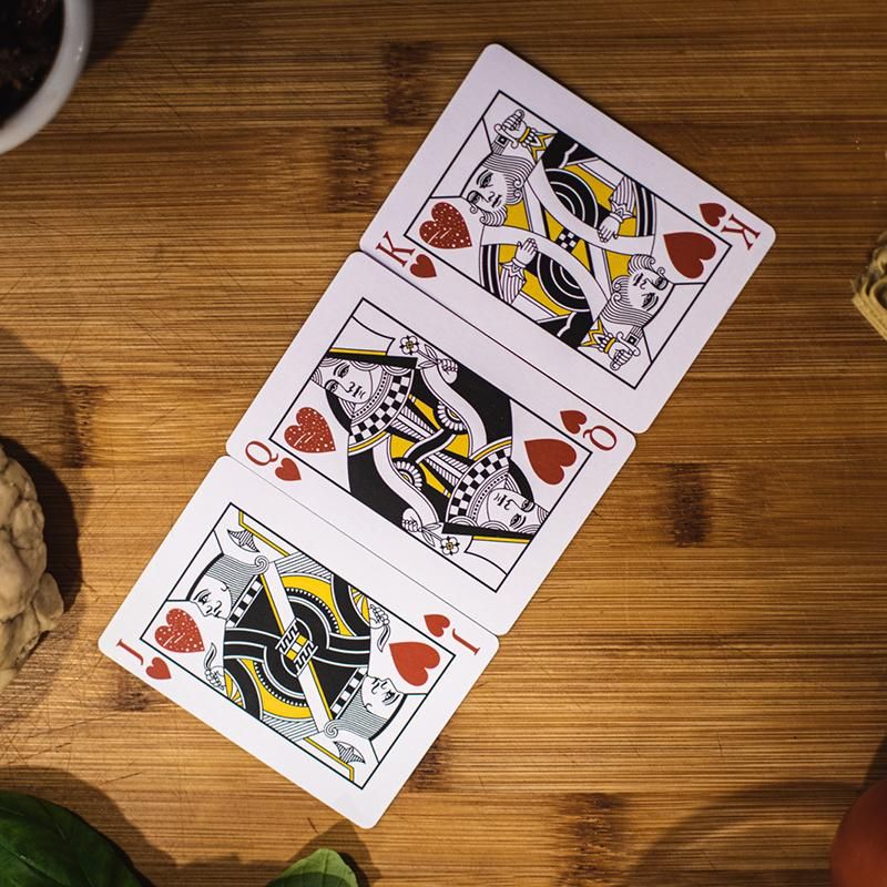 Space Pizza Playing Cards by Tara Studio