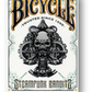 Bicycle Steampunk Deck (White) by Gambler's Warehouse