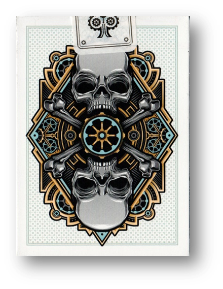Bicycle Steampunk Deck (White) by Gambler's Warehouse