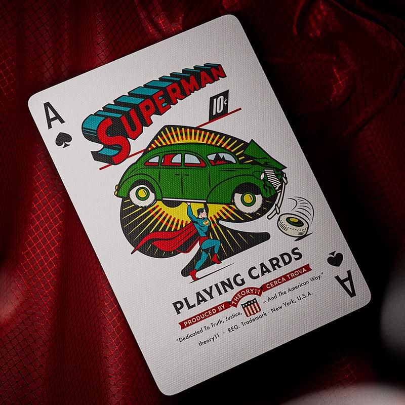 Superman Playing Cards by theory11