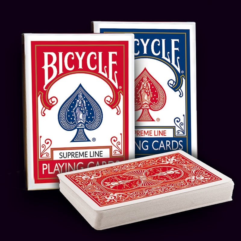 Bicycle Supreme Line Rider Back Poker Karten RED