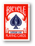 Bicycle Supreme Line Rider Back Poker Karten RED