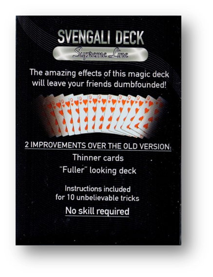 Bicycle Svengali Supreme Deck  BLAU