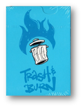 Trash & Burn (Blue) Playing Cards by Howlin' Jacks