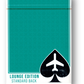 Lounge Edition in Terminal Teal by Jetsetter Playing Cards
