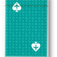 Lounge Edition in Terminal Teal by Jetsetter Playing Cards