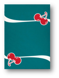Cherry Casino (Tropicana Teal) Playing Cards by Pure Imagination Projects